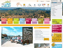 Tablet Screenshot of lepuyenvelay.fr
